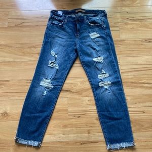 Joe’s Jeans boyfriend slim crop